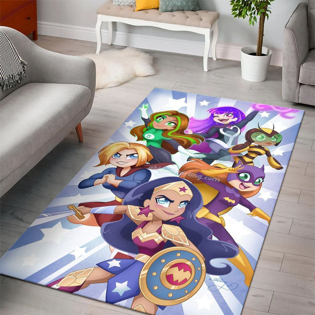 DC-Comic-Superheldenfilme Teppich, Teppiche - Outdoor Teppich, Teppich Wohnzimmer, Küchenteppich, Kinderzimmer, Modern
