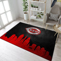 Cincinnati Reds Mlb 9 Teppich, Teppiche - Outdoor Teppich, Teppich Wohnzimmer, Küchenteppich, Kinderzimmer, Modern