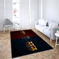 Manchester United FC gegen FC Barcelona Teppich, Teppiche - Outdoor Teppich, Teppich Wohnzimmer, Küchenteppich, Kinderzimmer, Modern