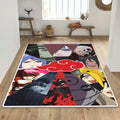 Akatsuki-Naruto-Anime Teppich, Teppiche - Outdoor Teppich, Teppich Wohnzimmer, Küchenteppich, Kinderzimmer, Modern