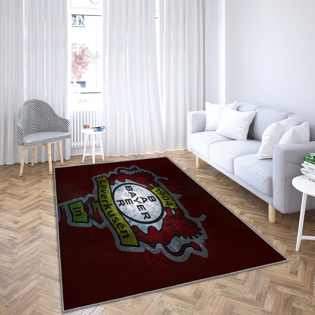 Bayer 04 Leverkusen 1 Teppich, Teppiche - Outdoor Teppich, Teppich Wohnzimmer, Küchenteppich, Kinderzimmer, Modern
