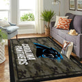 Carolina Panthers Gebiet Nr. 2371 Teppich, Teppiche - Outdoor Teppich, Teppich Wohnzimmer, Küchenteppich, Kinderzimmer, Modern