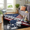Dallas Cowboys Nfl Area American Flag Snoopy Team Logo Sport Teppich, Teppiche - Outdoor Teppich, Teppich Wohnzimmer, Küchenteppich, Kinderzimmer, Modern
