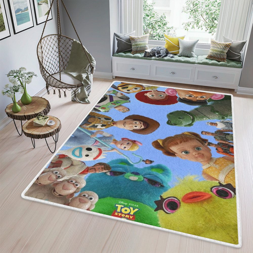 Disney Pixar Toy Story Teppich, Teppiche - Outdoor Teppich, Teppich Wohnzimmer, Küchenteppich, Kinderzimmer, Modern