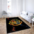 Harry Potter Häuser Teppich, Teppiche - Harry Potter Outdoor Teppich, Hogwarts Teppich Wohnzimmer, Küchenteppich, Kinderzimmer, Modern