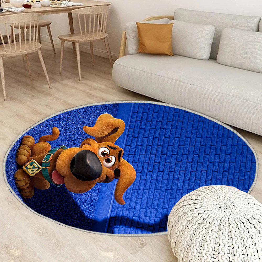 Scooby Doo Teppich Rund, Teppiche - Filme Outdoor Teppich Rund, Teppich Wohnzimmer, Carpet, Rug