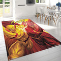 DC Comics The Flash und The Reverse Flash Race Teppich, Teppiche - Outdoor Teppich, Teppich Wohnzimmer, Küchenteppich, Kinderzimmer, Modern