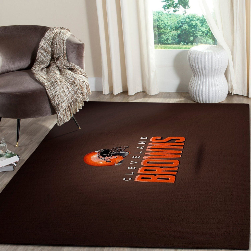 Cleveland Browns Area Nfl-Fußballmannschaft Logo012 Teppich, Teppiche - Outdoor Teppich, Teppich Wohnzimmer, Küchenteppich, Kinderzimmer, Modern