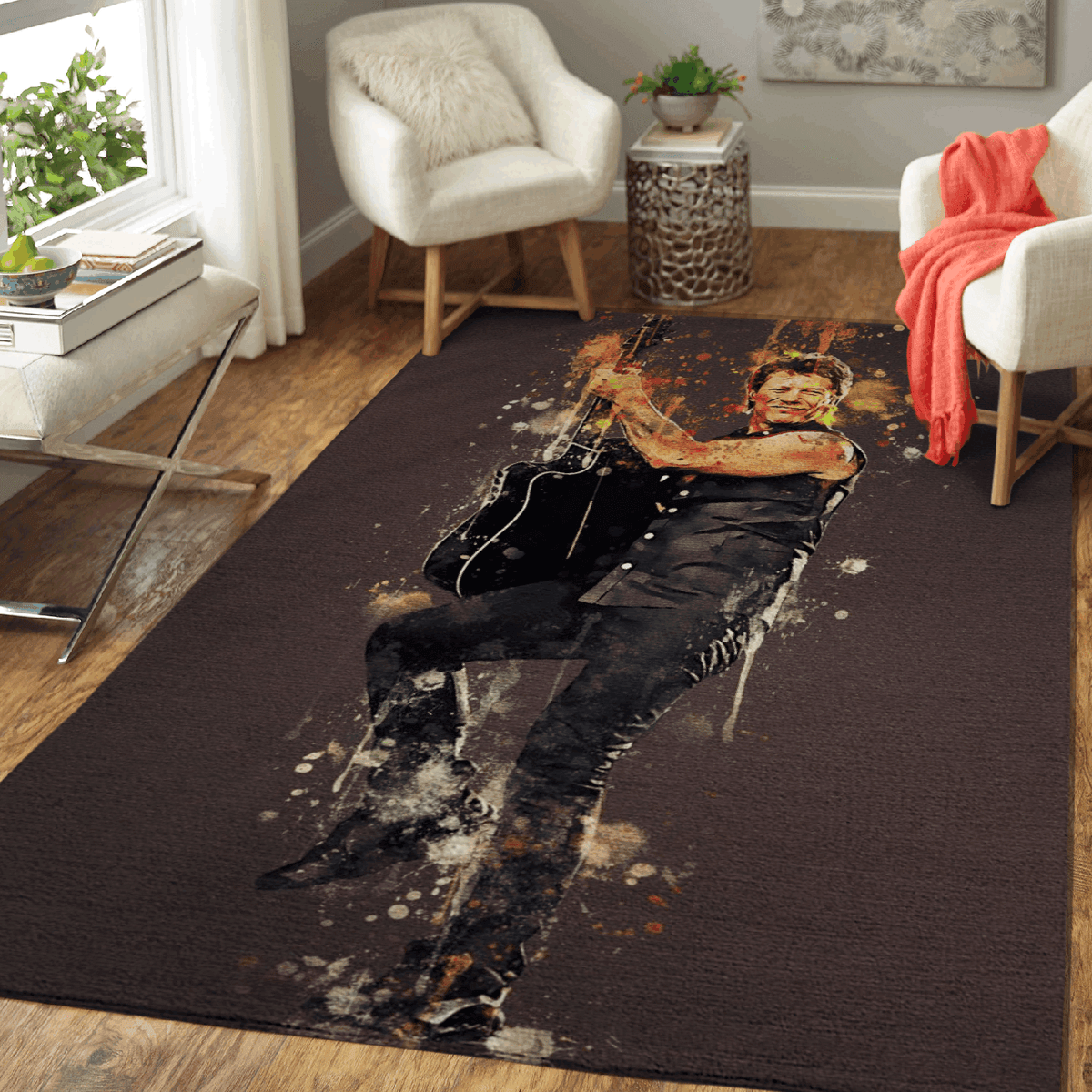 Bon Jovi Musikband Jon Bon Jovi Teppich, Teppiche - Outdoor Teppich, Teppich Wohnzimmer, Küchenteppich, Kinderzimmer, Modern
