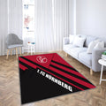 FC Nürnberg Teppich, Teppiche - Logo Deutscher Fußballverein Outdoor Teppich, Material Design Teppich Wohnzimmer, Küchenteppich, Kinderzimmer, Modern