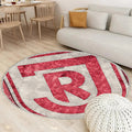 Ssv Jahn Regensburg Deutscher Fußballverein Teppich Rund, Teppiche - Kreativ Outdoor Teppich Rund, Geometrische Kunst Teppich Wohnzimmer, Carpet, Rug
