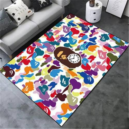 Bape Area Hypebeast Luxuriöses Modemarkenlogo 005 Teppich, Teppiche - Outdoor Teppich, Teppich Wohnzimmer, Küchenteppich, Kinderzimmer, Modern