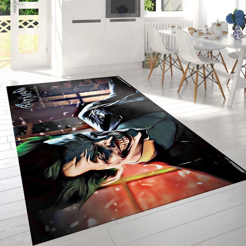 DC Comics Videospiel Arkham Origins Der Joker Teppich, Teppiche - Outdoor Teppich, Teppich Wohnzimmer, Küchenteppich, Kinderzimmer, Modern
