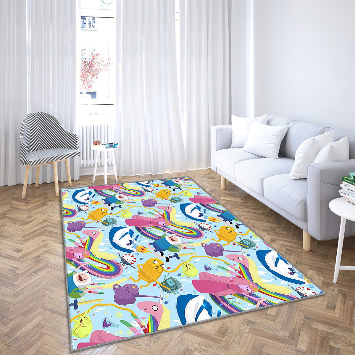 Abenteuer Zeit Teppich, Teppiche - Kaugummi Outdoor Teppich, Finn Teppich Wohnzimmer, Küchenteppich, Kinderzimmer, Modern