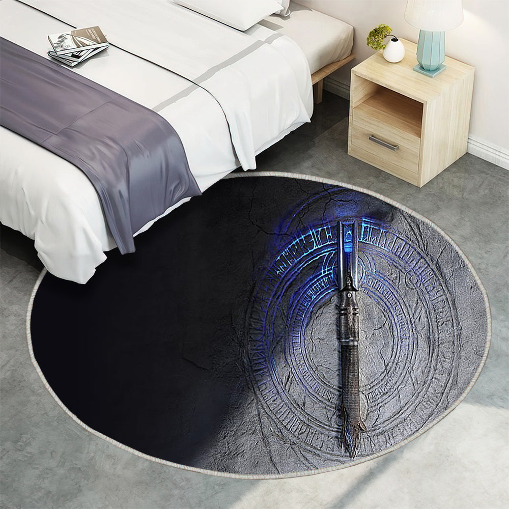 Star Wars Jedi Fallen Order Poster Teppich Rund, Teppiche - Outdoor Teppich Rund, Teppich Wohnzimmer, Carpet, Rug
