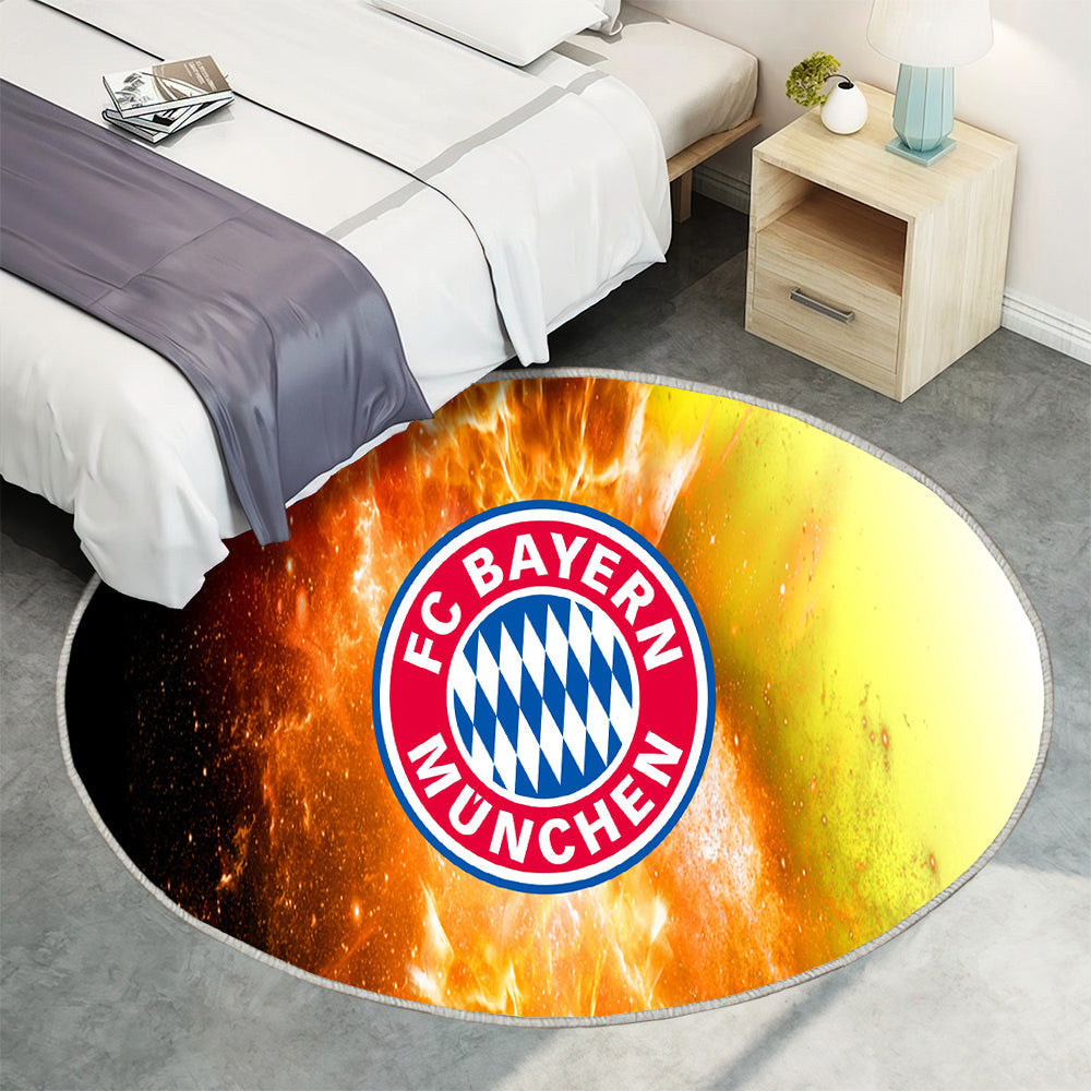 FC Bayern München 2017 Hintergrundbilder Teppich Rund, Teppiche - Outdoor Teppich Rund, Teppich Wohnzimmer, Carpet, Rug