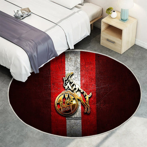 1. FC Köln Wallpaper Handy Und Smartphone Forum Teppich Rund, Teppiche - Outdoor Teppich Rund, Teppich Wohnzimmer, Carpet, Rug