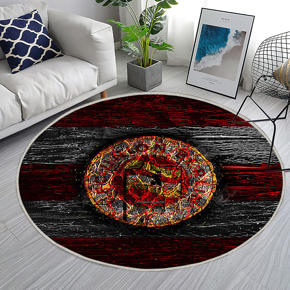 Union Berlin Fc Teppich Rund, Teppiche - Feuer Outdoor Teppich Rund, Bundesliga 2 Teppich Wohnzimmer, Carpet, Rug