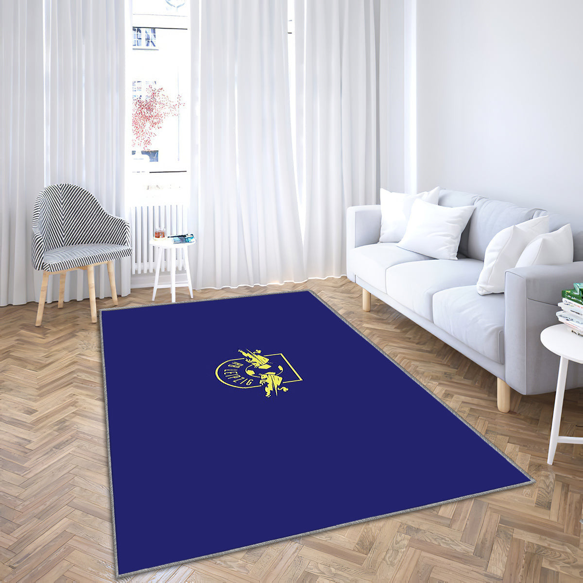 Sport Teppich, Teppiche - RB Leipzig Outdoor Teppich, Fußball Teppich Wohnzimmer, Küchenteppich, Kinderzimmer, Modern