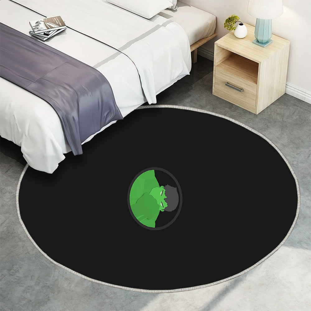 Hulk minimal Teppich Rund, Teppiche - 929 Outdoor Teppich Rund, amoliert Teppich Wohnzimmer, Carpet, Rug