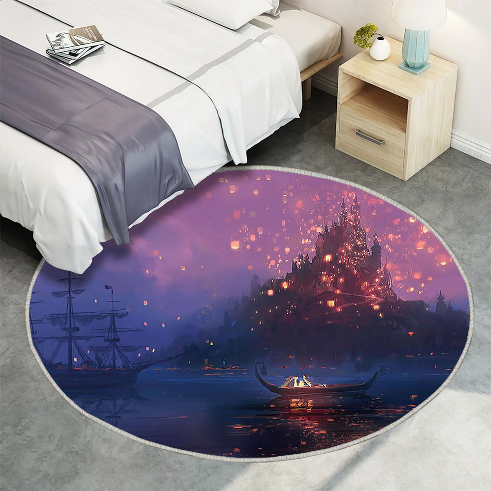 Laternen Teppich Rund, Teppiche - Disney Outdoor Teppich Rund, Eugen Teppich Wohnzimmer, Carpet, Rug