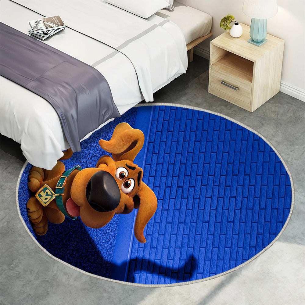 Scooby Doo Teppich Rund, Teppiche - Filme Outdoor Teppich Rund, Teppich Wohnzimmer, Carpet, Rug
