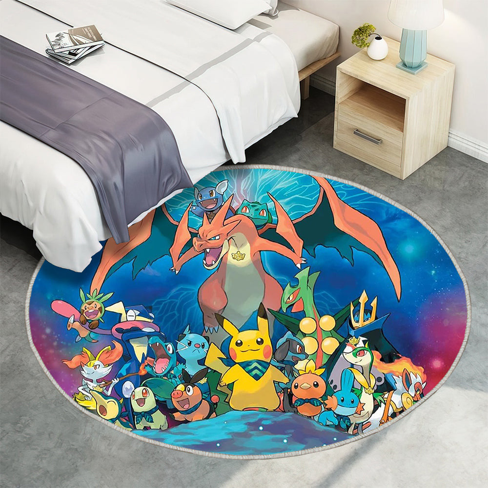 Die 10 stärksten Pokémon in Pokémon Go Teppich Rund, Teppiche - Outdoor Teppich Rund, Teppich Wohnzimmer, Carpet, Rug