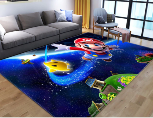 Super Mario1006 Teppich, Teppiche - Outdoor Teppich, Teppich Wohnzimmer, Küchenteppich, Kinderzimmer, Modern
