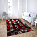 Bremen Flagge Seide wellenförmige Flaggen Teppich, Teppiche - Deutsche Bundesländer Outdoorteppich, Wohnzimmerteppich, Küchenteppich, Kinderzimmer, Modern