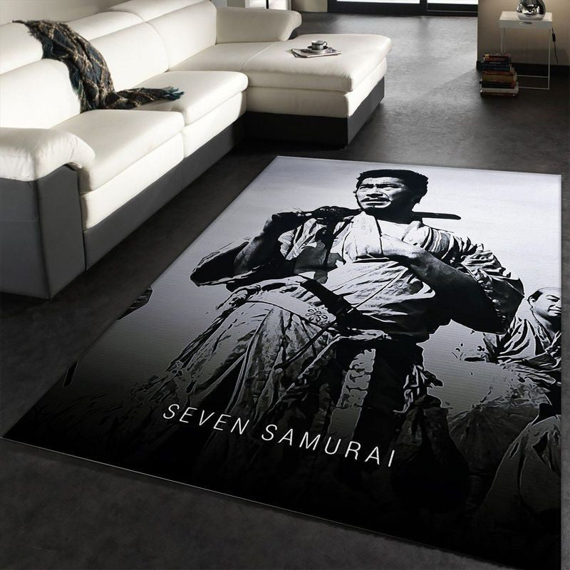 Seven Samurai Teppich, Teppiche - Outdoor Teppich, Teppich Wohnzimmer, Küchenteppich, Kinderzimmer, Modern