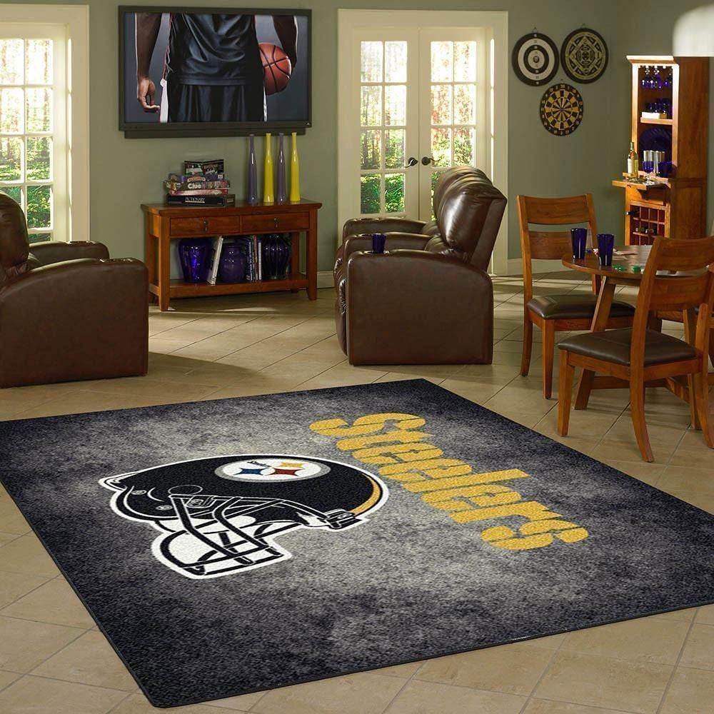 Pittsburgh Steelers V6 teppich, teppiche - outdoor teppich, teppich wohnzimmer , Küchenteppich, kinderzimmer, modern