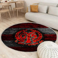 Fc Mainz 05 Teppich Rund, Teppiche - Feuer Outdoor Teppich Rund, Bundesliga Teppich Wohnzimmer, Carpet, Rug