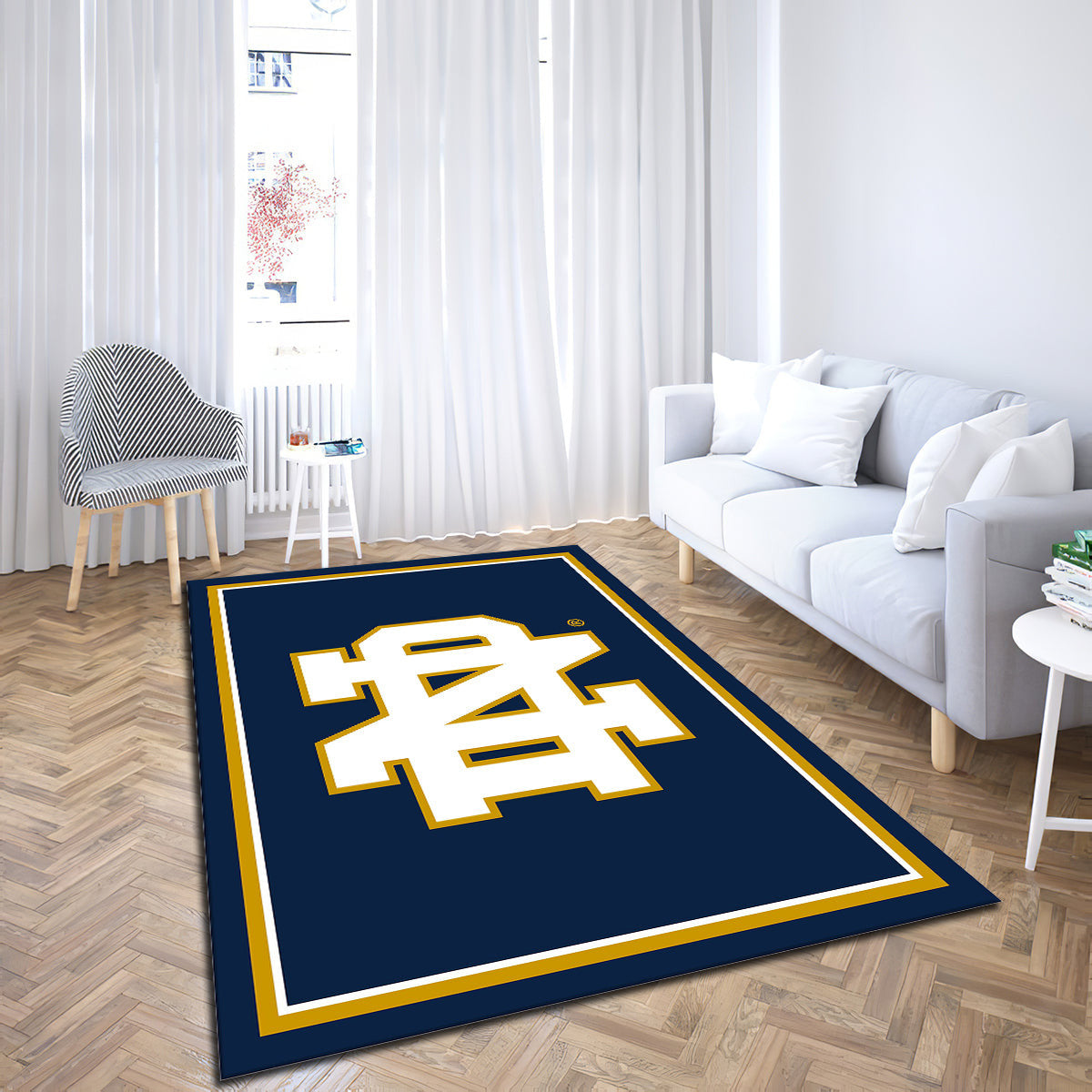 Notre Dame Fighting Irish Imperial Leprechaun teppich 1 - kämpft gegen den irischen outdoor teppich, teppiche wohnzimmer, Küchenteppich, kinderzimmer