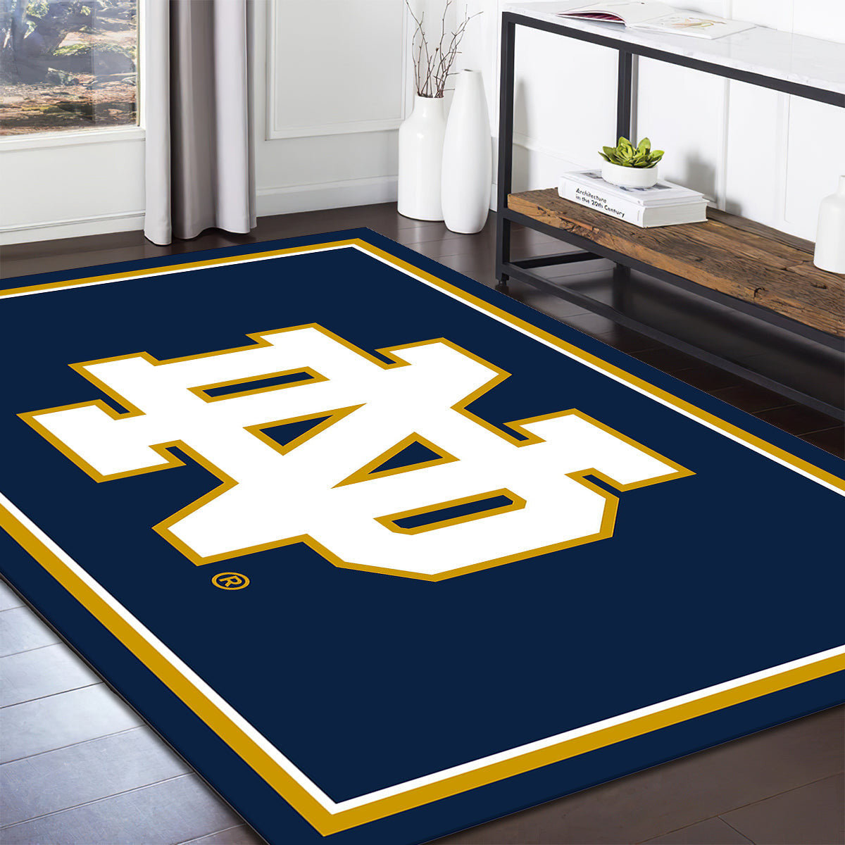 Notre Dame Fighting Irish Imperial Leprechaun teppich 1 - kämpft gegen den irischen outdoor teppich, teppiche wohnzimmer, Küchenteppich, kinderzimmer