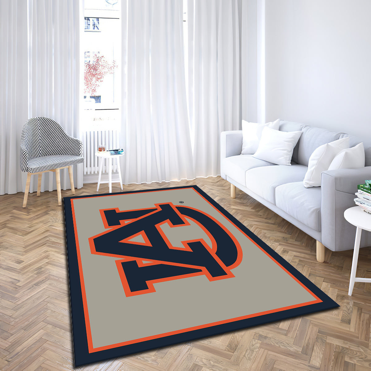 Auburn Tigers Imperial Spirit teppich, teppiche - Sport outdoor teppich, teppich wohnzimmer, Küchenteppich, kinderzimmer, modern
