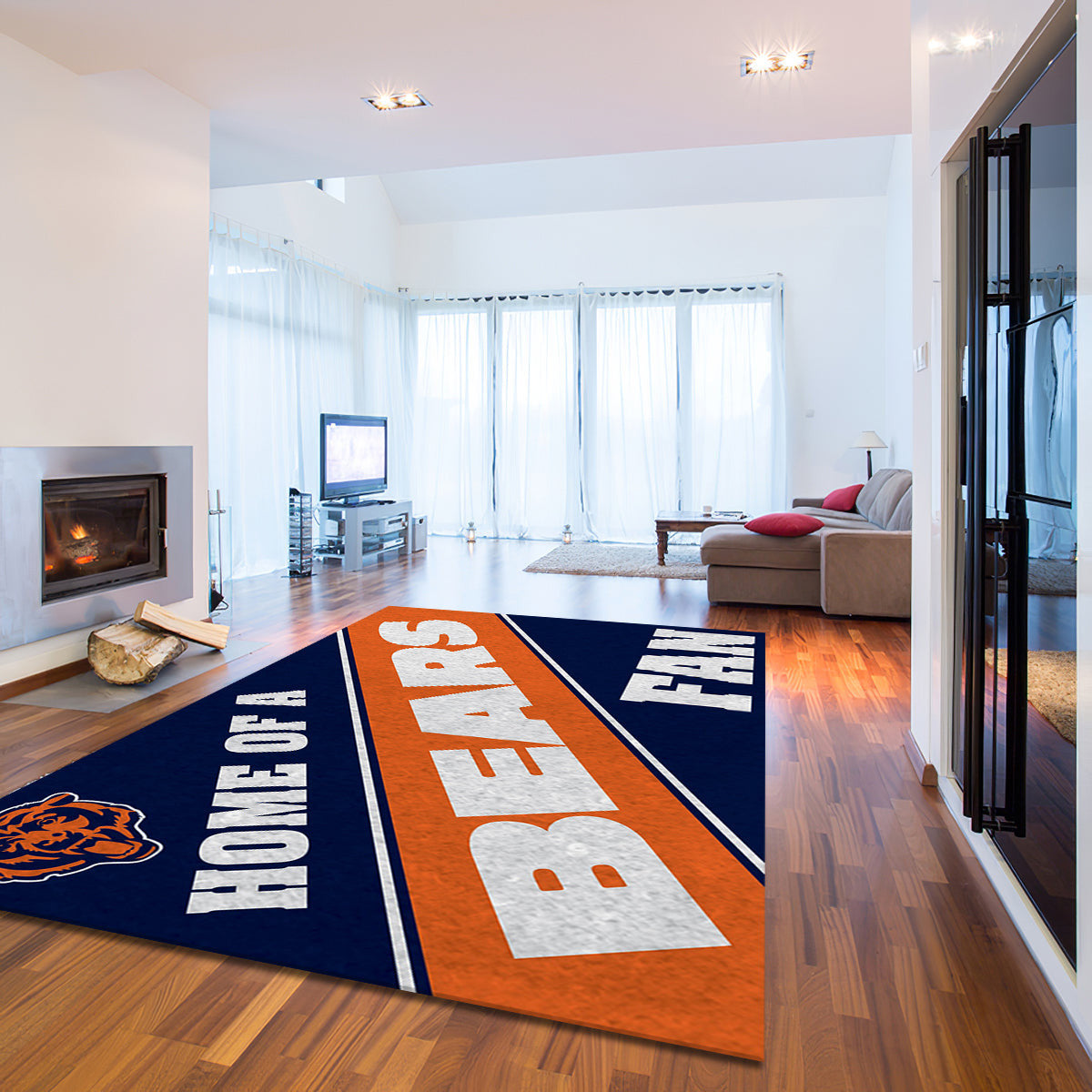 Chicago Bears Team Turf teppich, teppiche - Rasen outdoor teppich, teppich wohnzimmer , Küchenteppich, kinderzimmer, modern