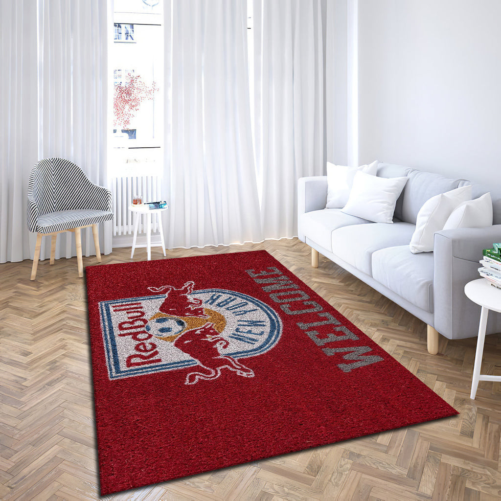 New York Red Bulls Welcome teppich, teppiche - willkommen outdoor teppich, teppich wohnzimmer , Küchenteppich, kinderzimmer, modern