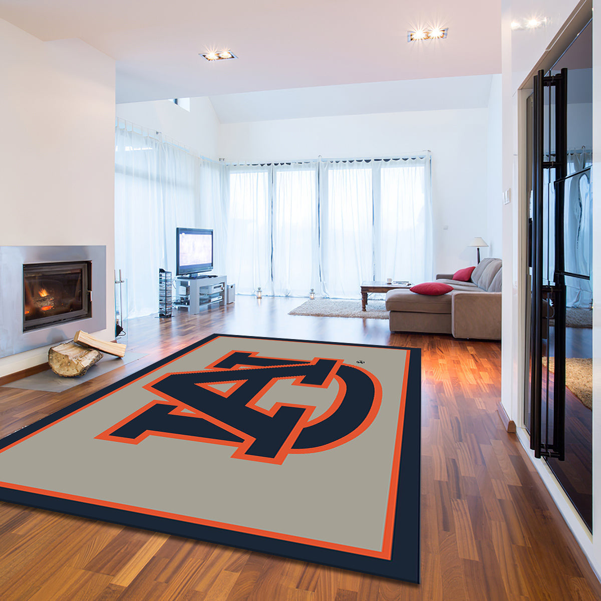 Auburn Tigers Imperial Spirit teppich, teppiche - Sport outdoor teppich, teppich wohnzimmer, Küchenteppich, kinderzimmer, modern