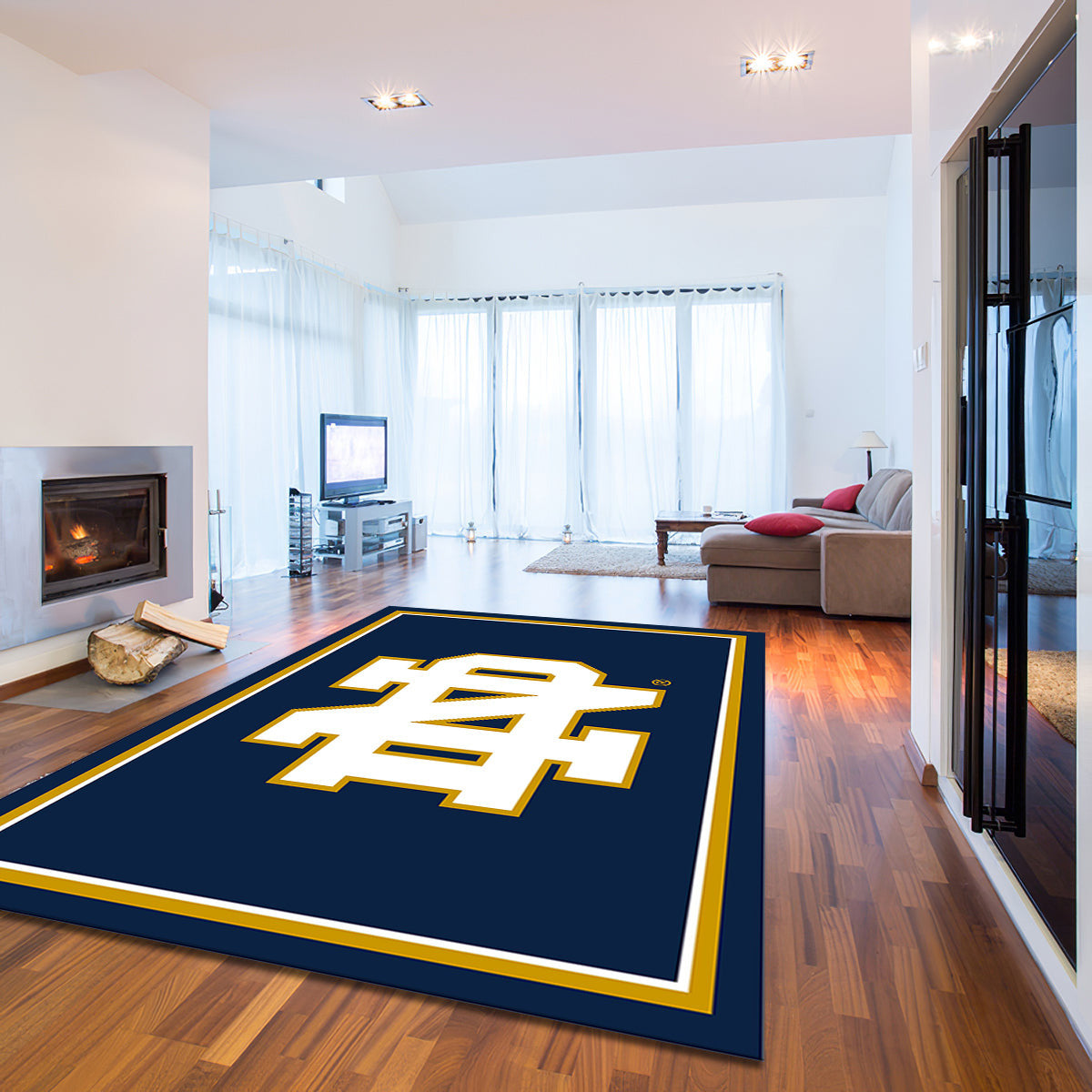 Notre Dame Fighting Irish Imperial Leprechaun teppich 1 - kämpft gegen den irischen outdoor teppich, teppiche wohnzimmer, Küchenteppich, kinderzimmer