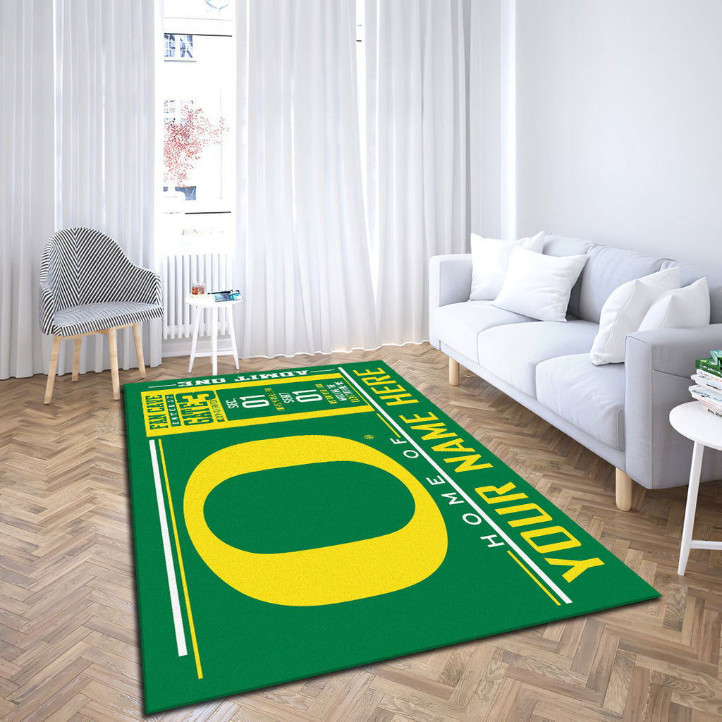 Oregon Ducks teppich, teppiche - Enten outdoor teppich, teppich wohnzimmer , Küchenteppich, kinderzimmer, modern