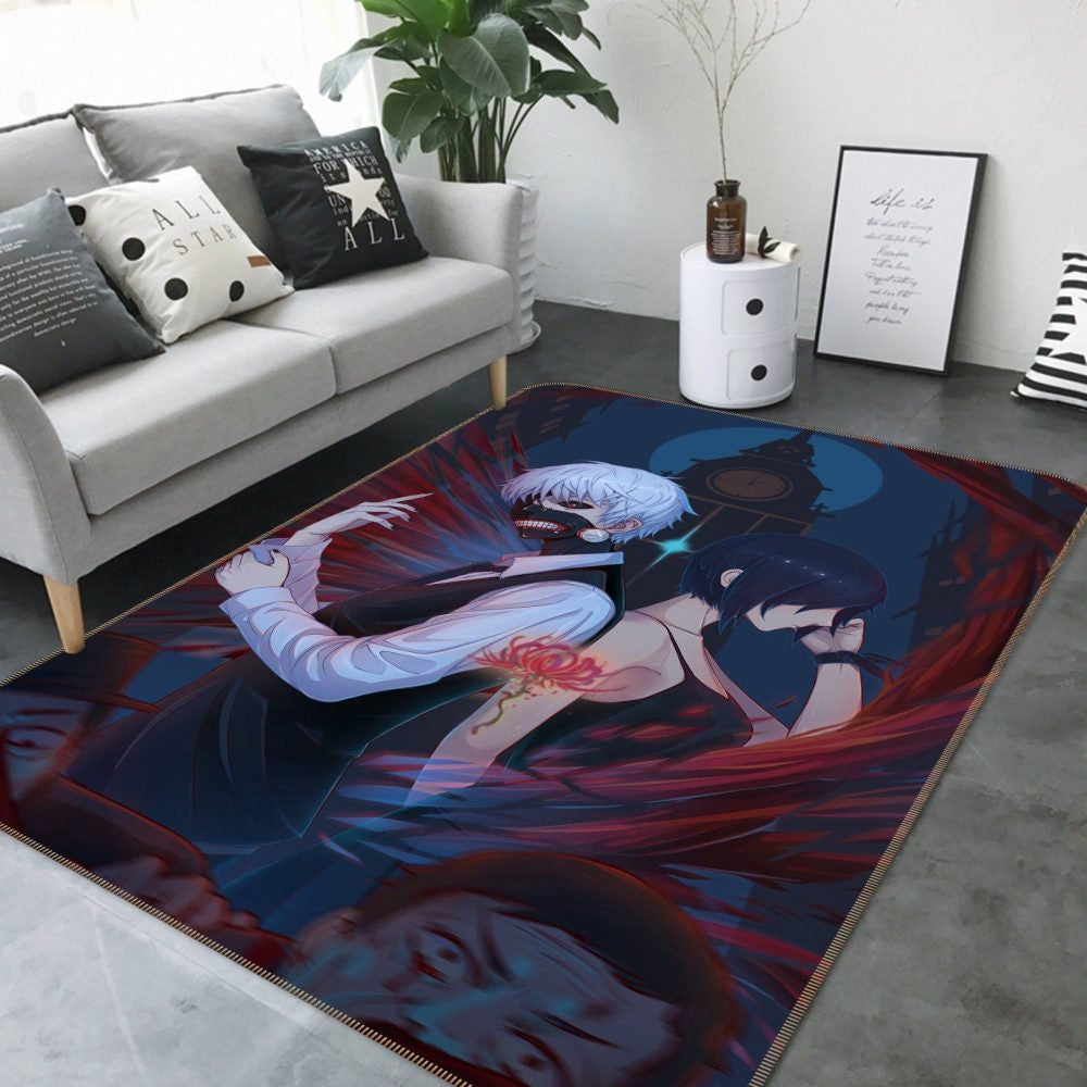 Tokyo Ghoul Anime 14 Teppich, Teppiche - Outdoor Teppich, Teppich Wohnzimmer, Küchenteppich, Kinderzimmer, Modern