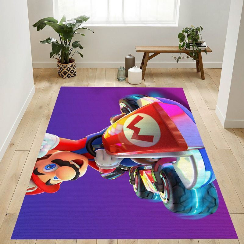 Super Mario 23 Teppich, Teppiche - Outdoor Teppich, Teppich Wohnzimmer, Küchenteppich, Kinderzimmer, Modern