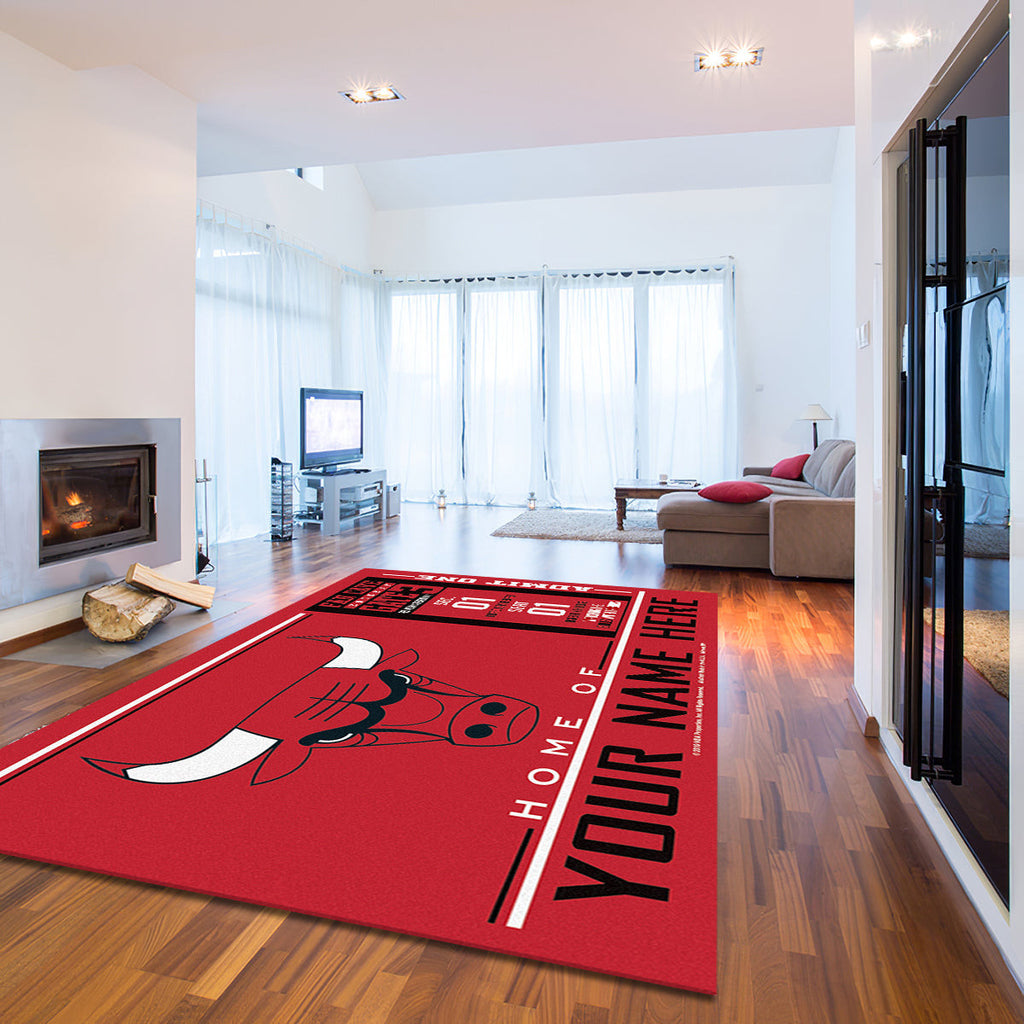 Chicago Bulls teppich, teppiche - outdoor teppich, teppich wohnzimmer , Küchenteppich, kinderzimmer, modern