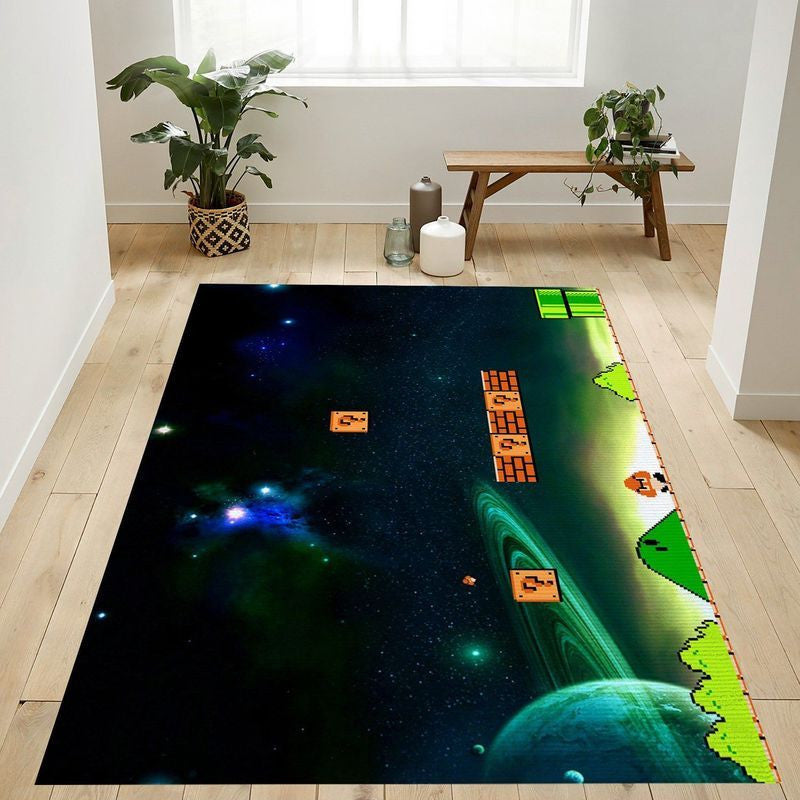 Super Mario 53 Teppich, Teppiche - Outdoor Teppich, Teppich Wohnzimmer, Küchenteppich, Kinderzimmer, Modern