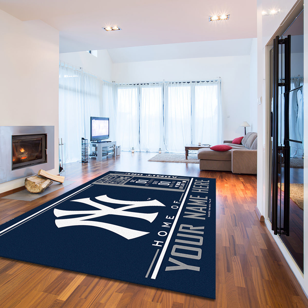 New York Yankees teppich, teppiche - outdoor teppich, teppich wohnzimmer , Küchenteppich, kinderzimmer, modern