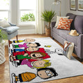 Snoopy Dog And Peanuts Comic V5 teppich, teppiche - outdoor teppich, teppich wohnzimmer , Küchenteppich, kinderzimmer, modern