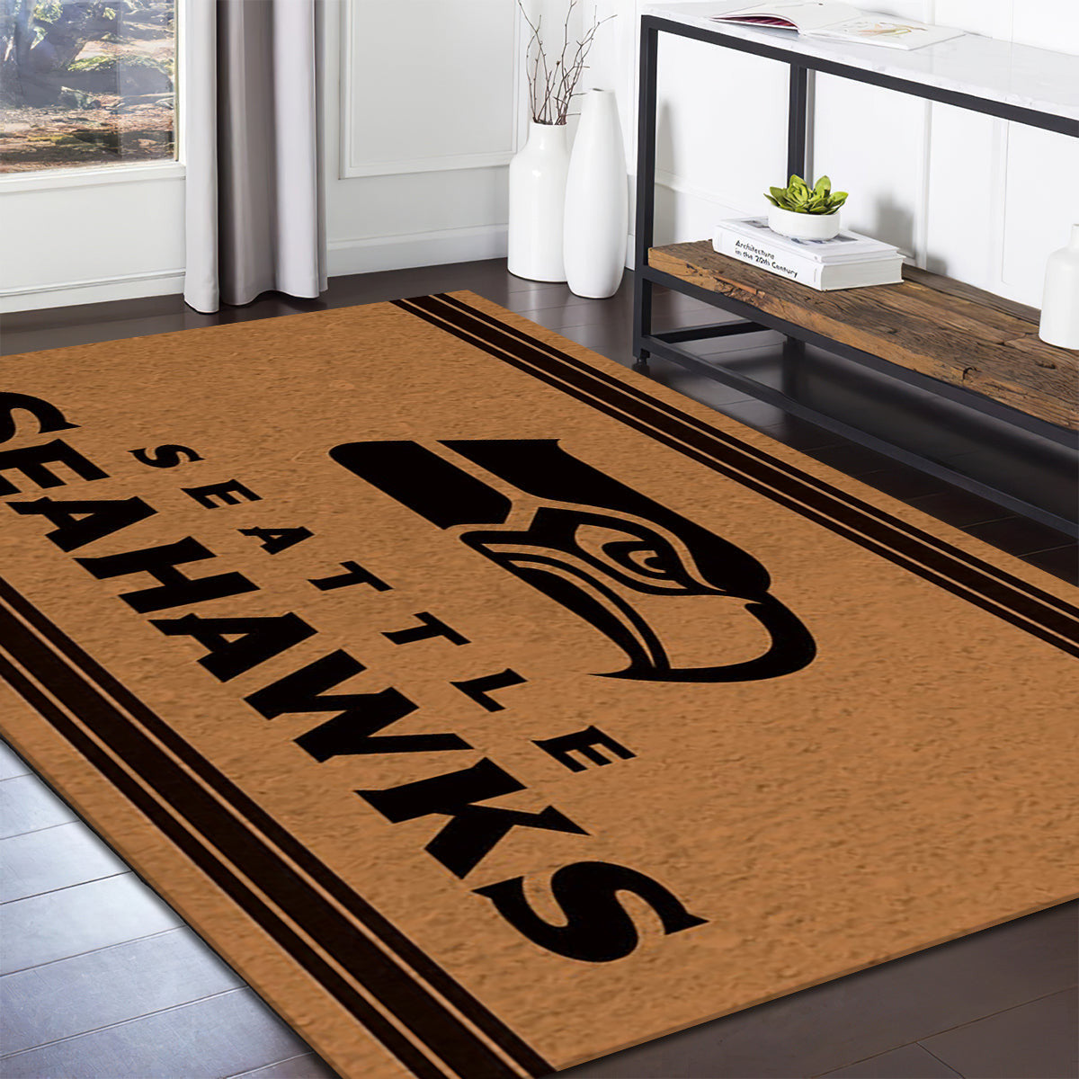 Seattle Seahawks Logo Turf teppich, teppiche - Rasen outdoor teppich, teppich wohnzimmer , Küchenteppich, kinderzimmer, modern