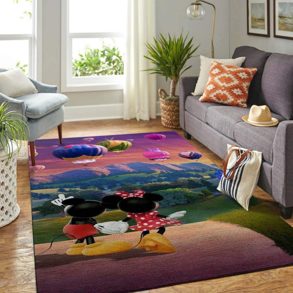 Mickey Und Minnie Teppich, Teppiche - Outdoor Teppich, Teppich Wohnzimmer, Küchenteppich, Kinderzimmer, Modern