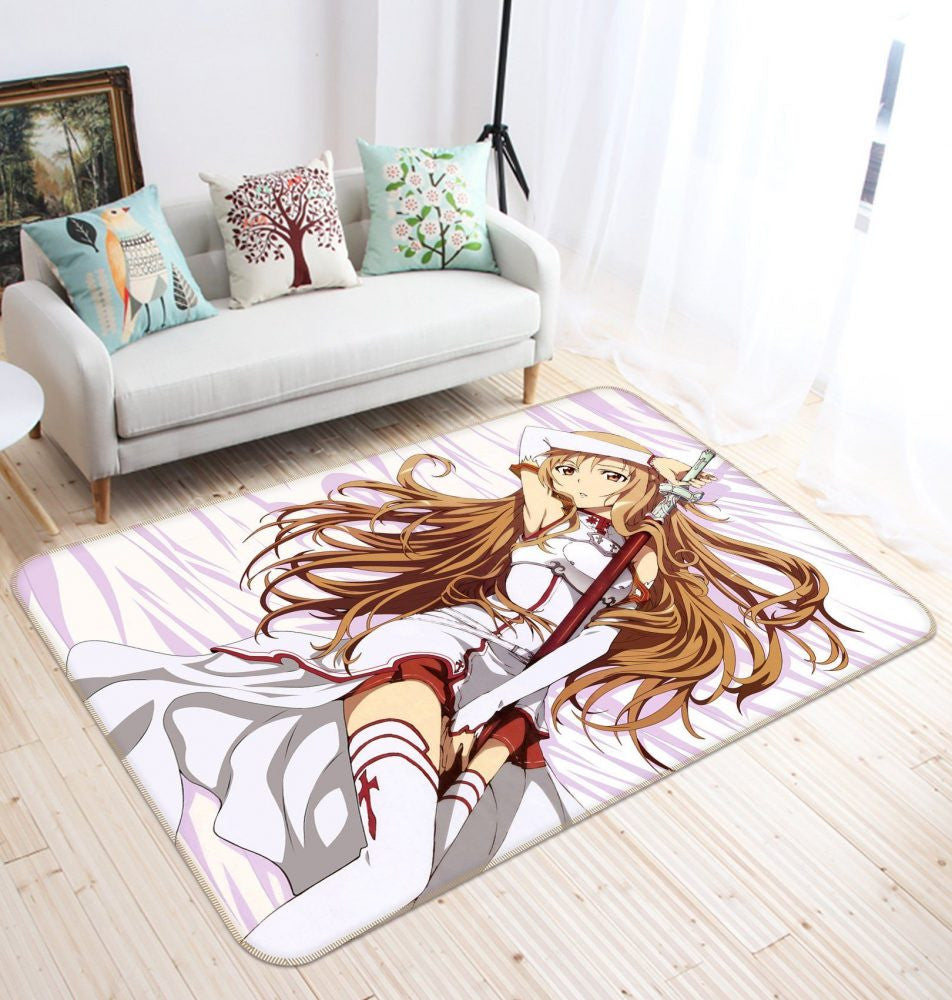 Sword Art Online Anime 14 Teppich, Teppiche - Outdoor Teppich, Teppich Wohnzimmer, Küchenteppich, Kinderzimmer, Modern