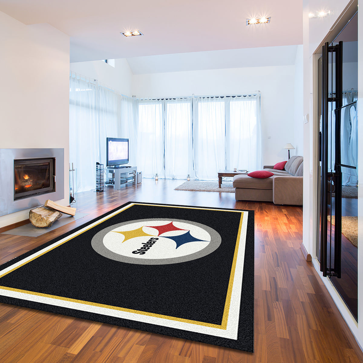 Pittsburgh Steelers Imperial Spirit teppich, teppiche - outdoor teppich, teppich wohnzimmer , Küchenteppich, kinderzimmer, modern